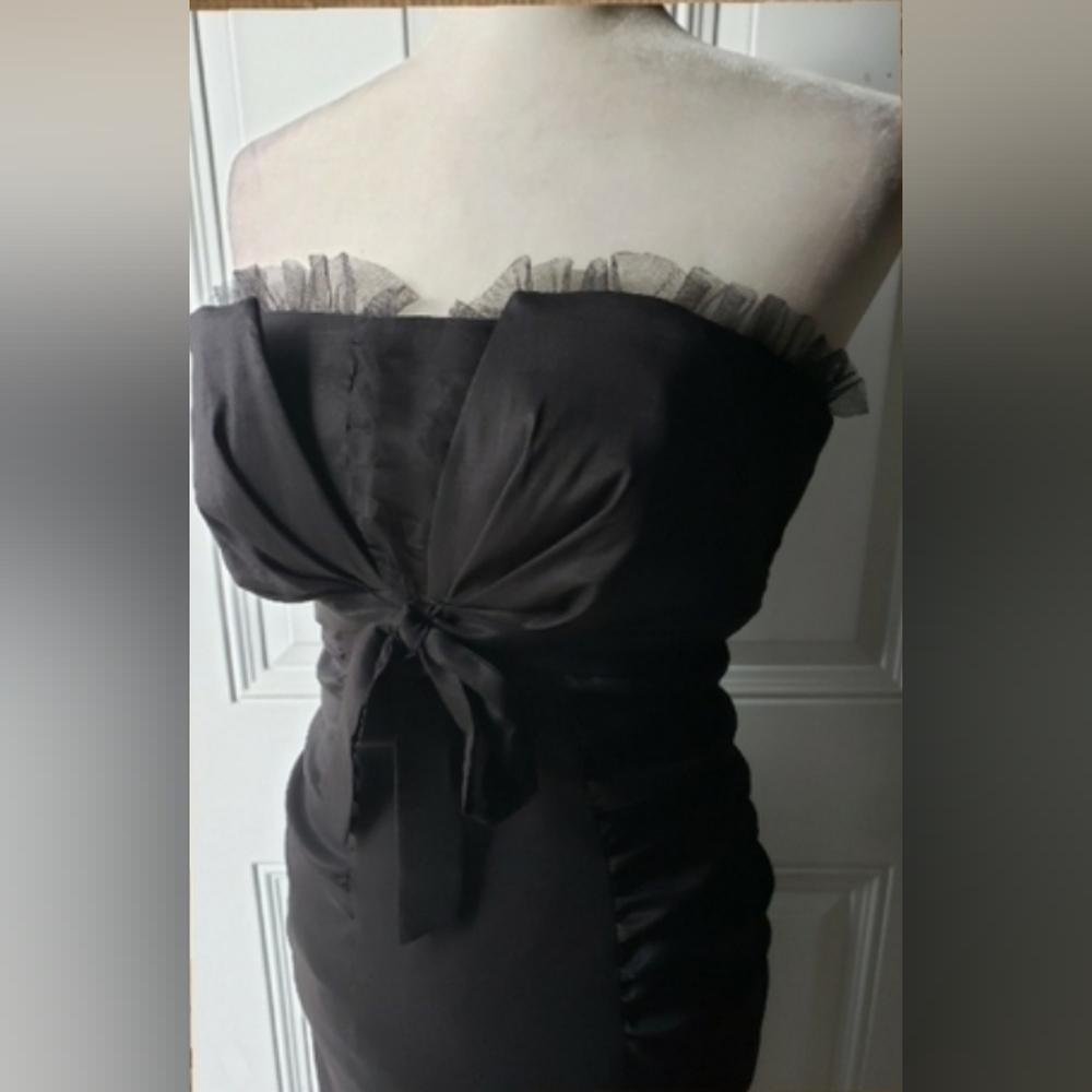 90'S Dancing Queen Gown LBD - Picture 2 of 13